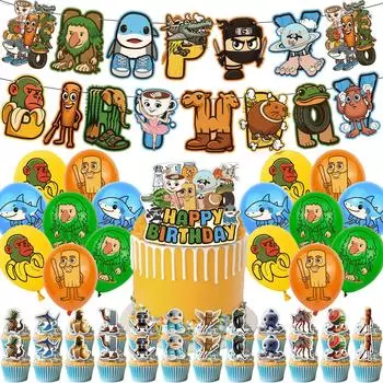 Тематическая вечеринка, украшение на детский день рождения, набор украшений One Size