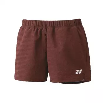 Темно-коричневые L [Yonex] Женские шорты, (040)