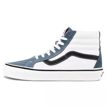 Темно-серые белые кроссовки унисекс Vans Sk8-Hi DX VN0A38GFUQ1