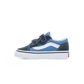 Темно-синие детские кроссовки Vans Old Skool V Toddler Blue VN000D3YNVY