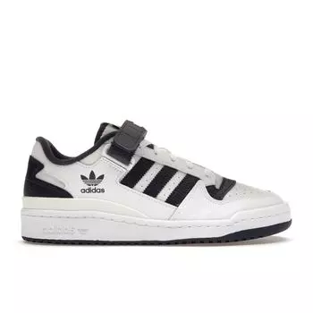 Темно-синие кроссовки унисекс adidas Forum Low White Shadow Cloud-White GY5831 46