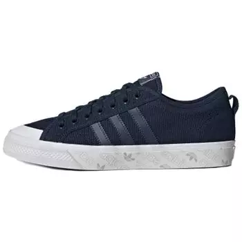 Темно-синие кроссовки унисекс adidas Nizza HK Collegiate Blue Grey EE5603