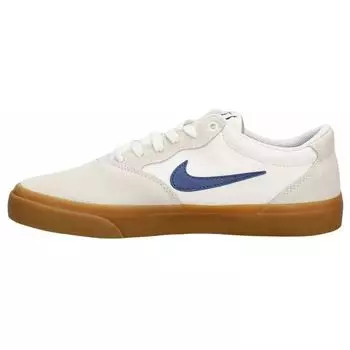 Темно-синие кроссовки унисекс Nike Chron SLR SB Sail Mystic Cream Gum-Light-Brown CD6278-101