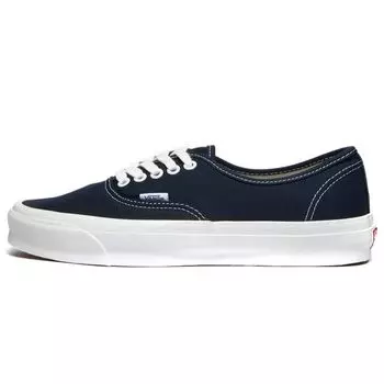 Темно-синие кроссовки унисекс Vans OG Authentic LX Синие VN0A4BV91X7