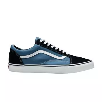 Темно-синие кроссовки унисекс Vans Old Skool Сине-Белые VN000D3HNVY 36