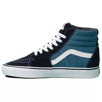 Темно-синие кроссовки унисекс Vans Sk8-Hi ComfyCush Синие Stv-Navy VN0A3WMBVNT