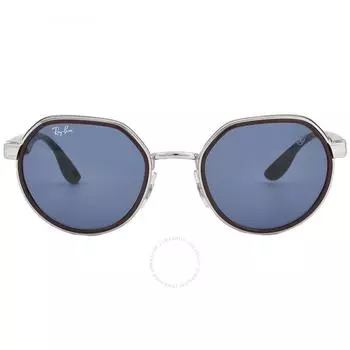 Темно-синие солнцезащитные очки унисекс Ray Ban Scuderia Ferrari RB3703M F07780 51 нестандартной формы
