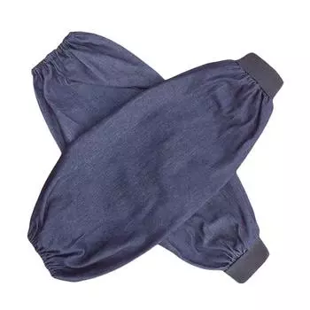 Темно-синие защитные нарукавники для рук Утолщенные сварочные рабочие нарукавники Защита сварщика 1