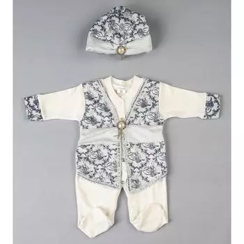 Темно-синий комбинезон для малышей Sehzade Mevlt Baby Boy