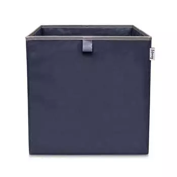 Темно-синий ящик для хранения, совместимый с полкой ИКЕА КАЛЛАКС Лайфней арт.. 833124