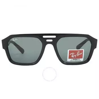 Темно-зеленые солнцезащитные очки унисекс Ray Ban Corrigan на биологической основе Navigator RB4397 667771 54