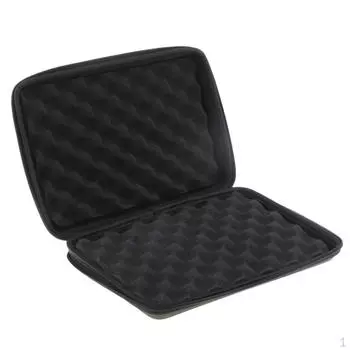 Темно-зеленый чехол для сигнализации с мягкой подкладкой из пены EVA, молния ML - S