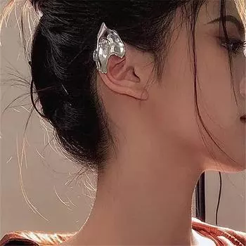 Темные серьги-клипсы без пирсинга INS Wind Auricle Earrings