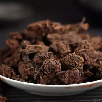 Темный чай Юньнань Пуэр Чай Весенний чай с золотыми бутонами, спелый чай, 500 г рассыпного чая