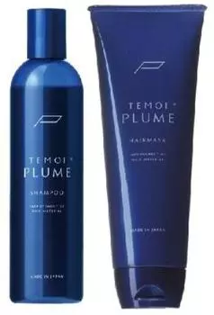 Temoi Plume Shampoo 300 мл Plume Hair Mask 250 г Set &