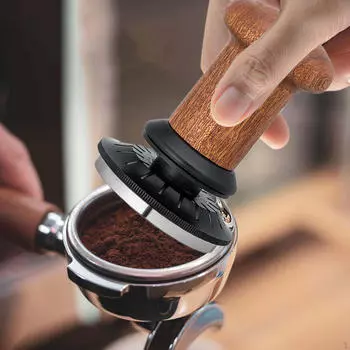Темпер для кофе эспрессо серии Classic Leveler Удобная ручка Волнистое основание Press 51mm