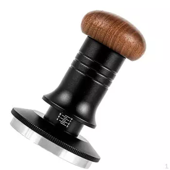 Темпер для кофе Эспрессо Давление Прочный Деревянный Нержавеющая Сталь Ручной Diameter 5.1cm