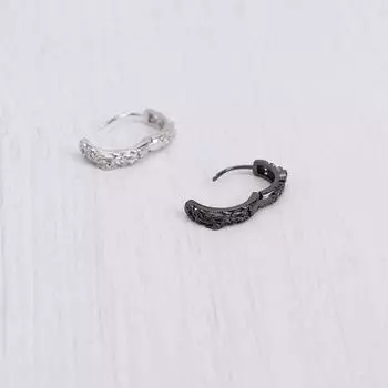 Temperament New Women Cool Men Attract Wealth Hoop Earrings Drop Earrings Good Luck Pixiu серебряный
