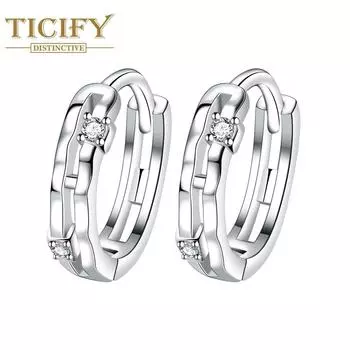 Темпераментные двухслойные серьги Универсальные высококачественные и элегантные украшения для ушей высокого уровня белый