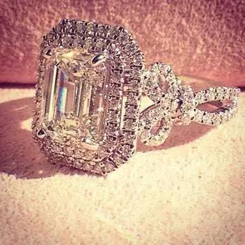 Темпераментные милые женские кольца с ослепительным фианитом и бантом, кольцо 2022, обручальное, свадебное, модные ювелирные изделия 9