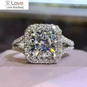 Темпераментные нежные кольца для женщин, бриллиантовые циркониевые украшения для помолвки, элегантные женские свадебные аксессуары 9