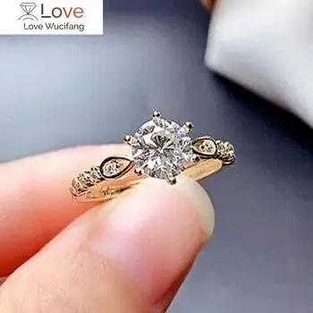 Темпераментные обручальные кольца для женщин, золотой цвет, изысканный дизайн, обручальные кольца, стильные аксессуары, вневременные украшения 6