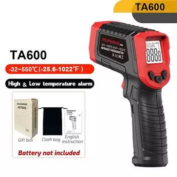 Температура Инфракрасный Лазерный Термометр 400 Кухонное Применение Градусы Измерение Большой Площади