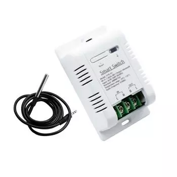 Температура WiFi es 1 ang Одиночный реле Выход 3000 Вт 16 А с потреблением энергии ing