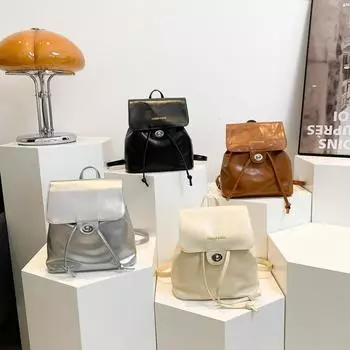 Temperature and Casual Small Bags Fashionable and Fashionable Personalized Trendy Women s Bags Simple New Trendy Chain Bags Backpacks