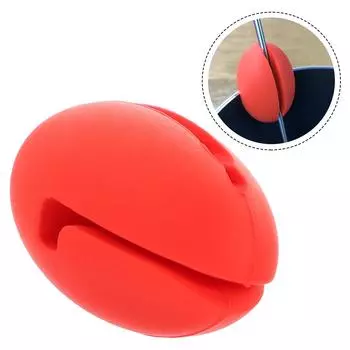 Температурный зонд для зондов с фиксированным зажимом, держатель для термометра для конфет, красный зажим/чашка красный