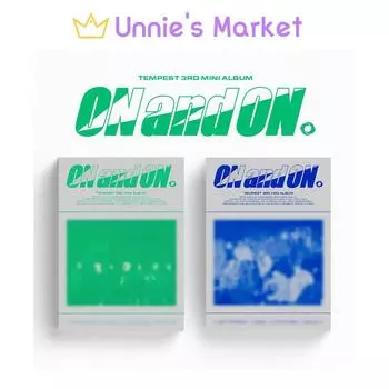 TEMPEST [ON and ON] 3-й мини-альбом + бесплатный подарок Random