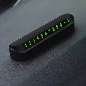 Временная парковка Номер телефона Карточка Ночной светящийся знак для остановки автомобиля Аксессуары для автомобиля Необходимые вещи для парковки Гаджеты для остановки автомобиля Инструменты CHINA