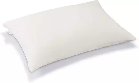 Tempur Pillow Cover Beige Smooth Pillow Case 63x43cm Smooth Antibacterial and Odor Resistant Stretchable Pillow Cover 73006426 Approx.