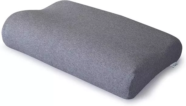 Tempur Pillow Smooth Pillow Original Millennium For Ease Support Odor Stretchable Pillow Cover 73006424 Cover, Gray, Case, Pillow, Pillow, XS~L,