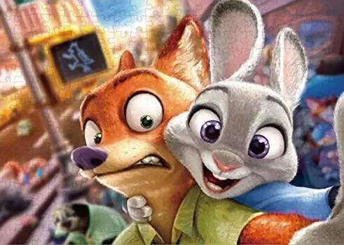 Теньо в пазле Disney Zootopia We are из 300 деталей В комплект входят клей и шпатель В комплект входит сервисная карта [Сделано в Японии] Друзья! (30,5x43см) Д-300-049