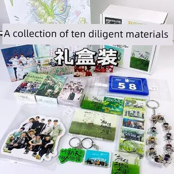 Ten Qintian Wheat Necklace for Women 999 Pure Silver with Gift Box He Gang Ornament Birthday Gift for Girlfriend [Material collection gift box]]