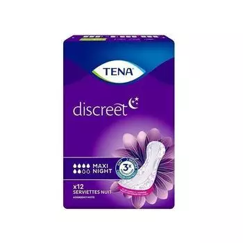 Tena Discreet Maxi Ночная прокладка при недержании 12Und