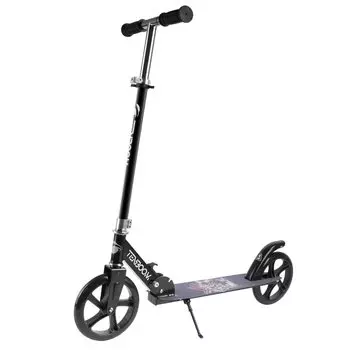 Tenboom Kickboard самокат для взрослых и детей с железным ножным тормозом, складной, 3 уровня регулировки, стоячий мотоцикл, праздничный подарок, подарок для