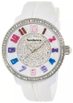 [Tendence] Gulliver Rainbow Gulliver Rainbow Белый циферблат Нержавеющая сталь Минеральное стекло Кварцевые часы 42MM TG930107R Женские [Товар]