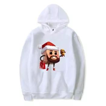 Тенденции европейской и американской моды, губы и лица, 3D-цифровая персонализированная печать, мужские и женские повседневные толстовки с капюшоном S