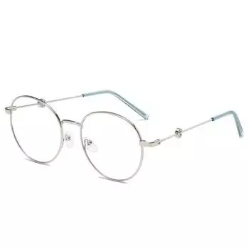 Тенденции офисные анти-синие светящиеся большие очки компьютерные женские синие блокирующие игровые очки большого размера с луной оправа из сплава