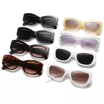 Тенденция новых онлайн-солнцезащитных очков «кошачий глаз» от знаменитостей в Интернете. Женские солнцезащитные очки Tide с анти-ультрафиолетовым ароматом. Тонкие модные очки. UV400