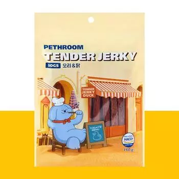 Tender Jerky Dogs (Duck & Chicken) 160g Dog Dog Homemade Snack 1P