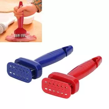 Тендерайзер для мяса, игольное лезвие из нержавеющей стали, инструмент для тендерайзера для стейка, для куриной грудки, свиных отбивных, говяжьей грудинки