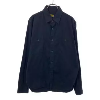 TENDERLOIN made in Japan Long sleeve Cotton shirt S black Men s Used