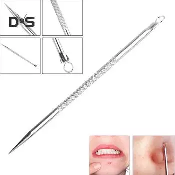 Tendre из нержавеющей стали, акне, комедоны, экстрактор прыщей, игла для удаления игл, инструмент для ухода за кожей лица