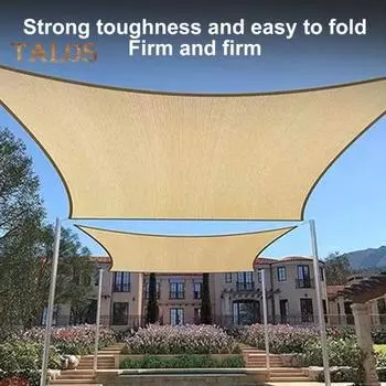 Теневая сетка для растений Устойчивость к разрыву Простая установка Моющаяся Хорошая воздухопроницаемость Защита овощных растений Фрукты Цветы Сельскохозяйственные культуры Ткань для защиты от солнца в теплице жёлтый