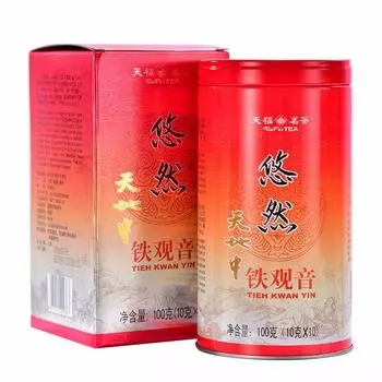 TenFu s TEA You Ran Tie Guan Yin Tieh Kwan Yin Китайский чай Улун 100г банка