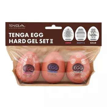 TENGA EGG HARD GEL SET II TENGA EGG HARD GEL SET 2 Corn Misty 2 Gear 3 типа набор / /