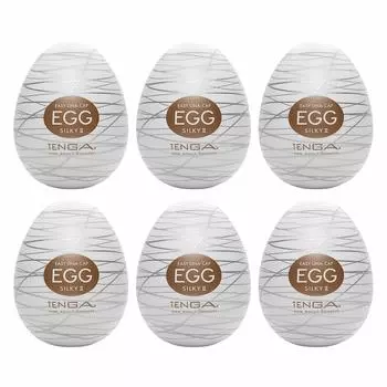 TENGA EGG Silky II set 6-piece